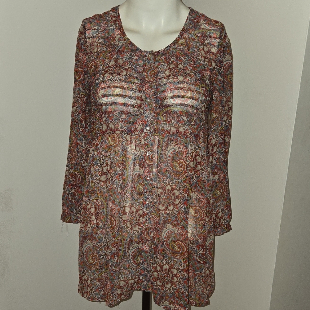 Jacob Multicolor Paisley Blouse
